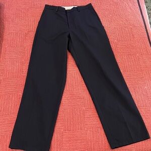 Men’s size W32L34 NWT no iron Flat Front dress Pants - dark blue / navy